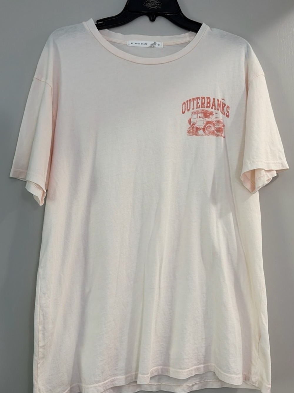 Altar'd State Pale Pink Outerbanks Graphic Tee
